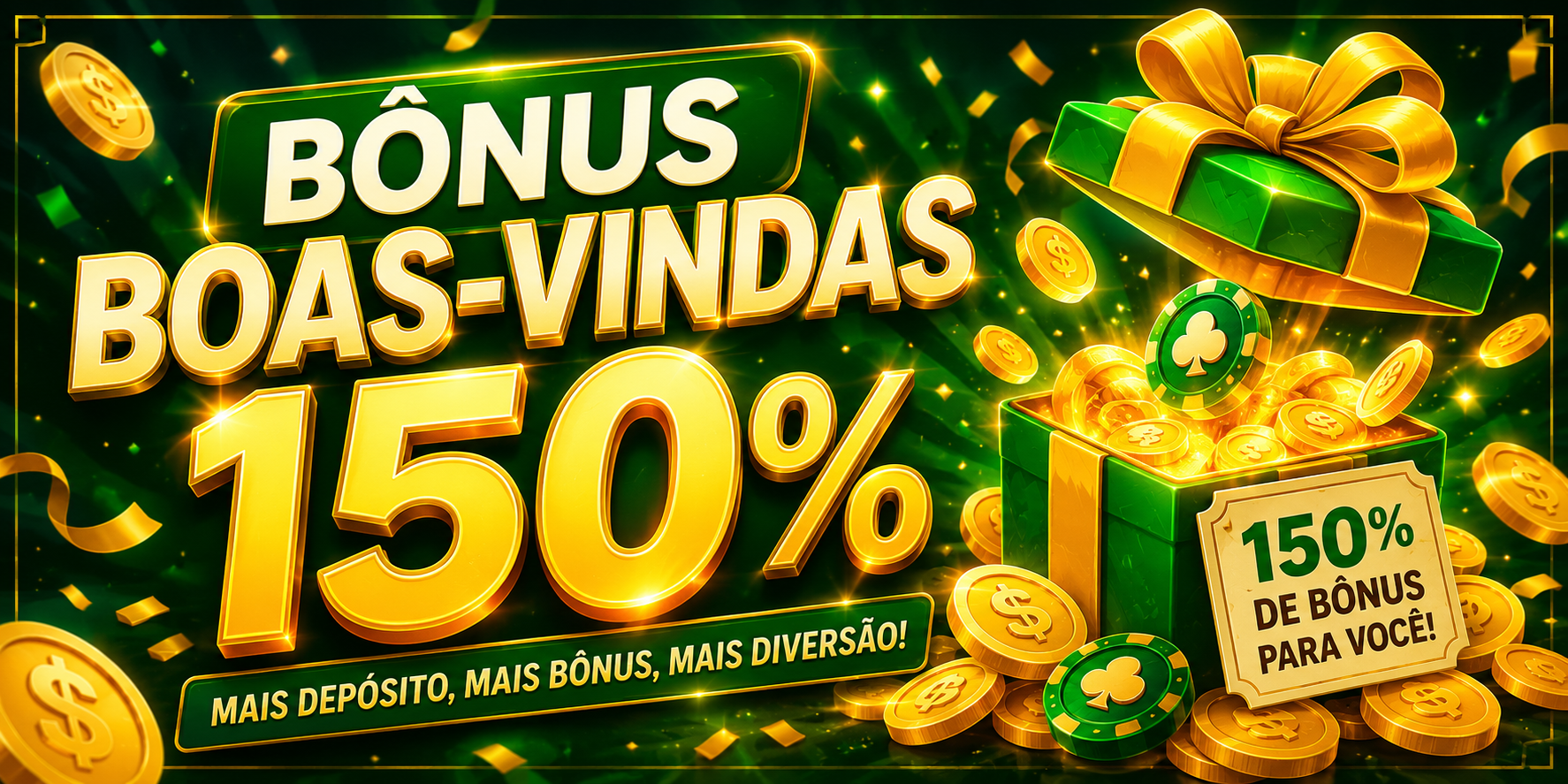 Bônus Boas-Vindas